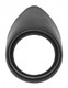 XR Brands Taint Teaser Silicone Cock Ring 2 inches Black - Product SKU CNVEF-EXR-AD421-ML