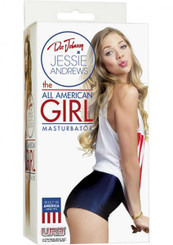 Jessie Andrew All American Girl Masturbator Flesh 5.1 Inch by Doc Johnson