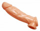 Penis Enhancer And Testicle Stretcher Beige by XR Brands