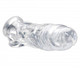 Size Matters Realistic Penis Enhancer + Testicle Stretcher Clear by XR Brands - view 3