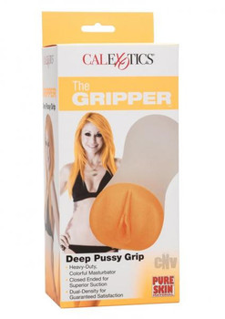 Gripper Deep Vagina Grip Orange by California Exotic Novelties, Llc