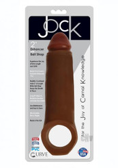 Jock Penis Enhancer W/strap 2 Chocolate by Xr Curve