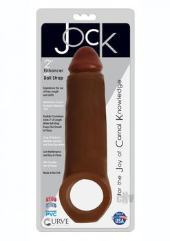 Jock Penis Enhancer W/strap 2 Chocolate by Xr Curve