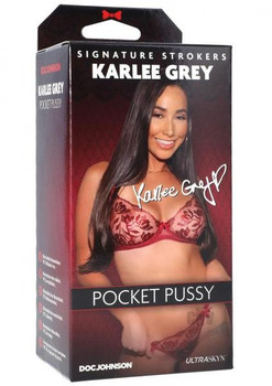 Signature Karlee Grey Pocket Pussy Best Sex Toys For Men