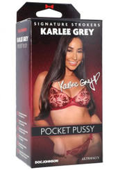 Signature Karlee Grey Male Stroker by Doc Johnson