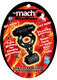 The Macho Stallions Double Penis And Ball Ring With Clitoral Tickler Silicone Waterproof Black by NassToys - view 2