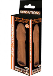 Latin Lover 6.5 inches Husky Extension Sleeve Scrotum Strap by Hott Products
