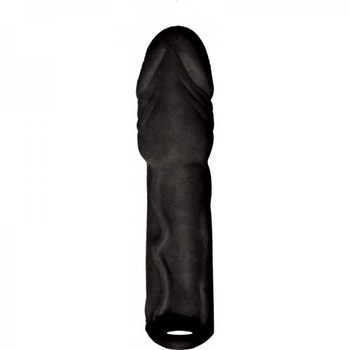 Black Diamond Extension with Scrotum Strap Sleeve by Hott Products
