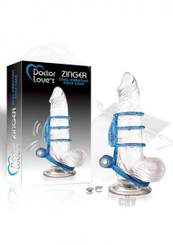 Doctor Loves Zinger Dual Vibe C Ring Blu by New Concepts - Deeva