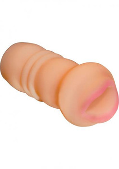 Happy Endings Travel Masturbator Tight Mouth Masturbator Waterproof Flesh by NassToys