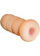 Happy Endings Travel Masturbator Tight Anal Masturbator Waterproof Flesh by NassToys