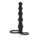 Cal Exotics Silicone Beaded Double Rider Black - Product SKU CNVEF-ESE-0415-15-3