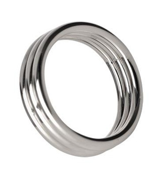 Echo 2 inches Steel Triple Erection ring M/L by XR Brands