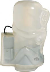 Turbo Stroker Vibrating Masturbator Clear Linx by Abs Holdings
