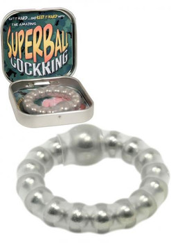 Superball Cock Ring Steel Men Sex Toys