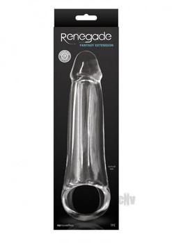 Renegade Fantasy Extension Lg Clear Best Sex Toy For Men