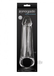 Renegade Fantasy Extension Lg Clear by New Sensations