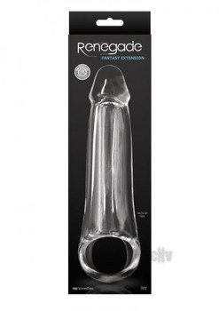 Renegade Fantasy Extension Lg Clear by New Sensations