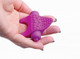 Versa Tingler Cock Ring, Finger Vibe Clit Stim Purple by XR Brands - Product SKU CNVEF -EXR -AE813