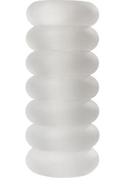 Mood Thrill Triple Texture Masturbator Frost by Doc Johnson