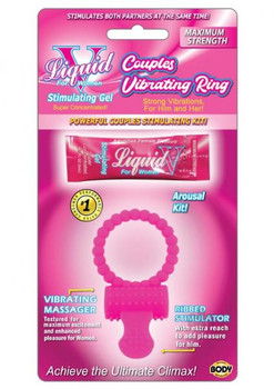 Liquid V Couples Vibrating Ring Kit Male Sex Toy
