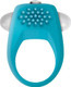 The Teal Tickler Vibrating Erection Ring by Evolved Novelties