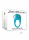 The Teal Tickler Vibrating Erection Ring by Evolved Novelties - view 2