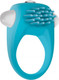The Teal Tickler Vibrating Erection Ring by Evolved Novelties - view 4