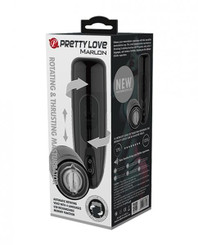 Pretty Love Marlon Thrusting & Rotating Masturbator - Black by Liaoyang baile health care produ