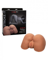Stroke It Life Size Anal - Brown by California Exotic Novelties