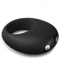 Je Joue Mio Rechargeable C Ring 5 Vibrations - Black Men Sex Toys