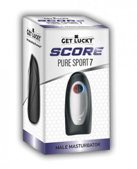 Voodoo Get Lucky Score Pure Sport 7 Masturbator - Black by Thank me now inc.