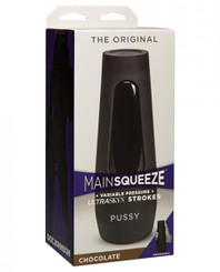 Main Squeeze The Original Pussy - Chocolate Men Sex Toys
