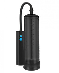 Shots Pumped Rechargeable Extreme Power Pump W/free Silicone Erection Ring - Black by Shots America LLC