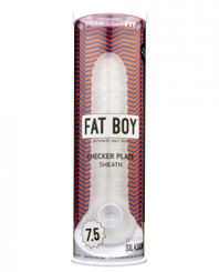 Perfect Fit Fat Boy 7.5 inches Checker Plate Sheath- Clear