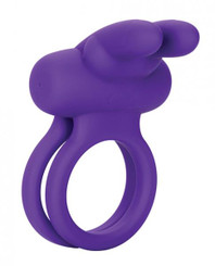 Rockin Rabbit Enhancer Vibrating Erection Ring Purple by Cal Exotics