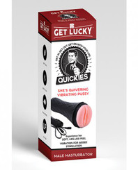 Get Lucky Quickies Shes Quivering Vibrating Pussy Masturbator Best Male Sex Toy