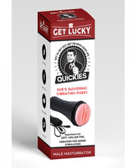 Get Lucky Quickies Shes Quivering Vibrating Vagina Masturbator by Thank me now inc.