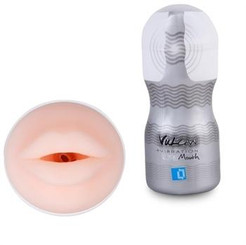 Vulcan + Vibration Love Skin Masturbator Ripe Mouth Best Male Sex Toys
