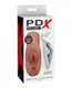 Pdx Plus Perfect Pussy Double Stroker - Tan Male Sex Toy