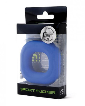 Sport Fucker Big Boner Ring - Blue Sex Toys For Men