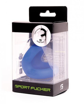 Sport Thruster Rugby Ring - Blue by 665 inc