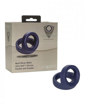 Viceroy Max Dual Ring - Blue Sex Toys For Men