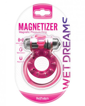 Wet Dreams Magnetizer Magnetic Pleasure Ring - Pink by Hott Products