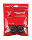 Xplay Gear Mixed Pack Ribbed Ring And Ribbed Ring Slim - Black - Pack Of 2 by Perfect Fit Brand