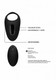 Sono No. 74 - Remote Controlled Vibrating Erection Ring - Black by Shots America LLC - view 2