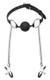 Hinder Breathable Silicone Ball Gag with Nipple Clamps by Master Series - Product SKU AD699