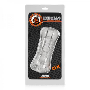 Oxballs Jerk, Masturbator, Clear by Blue Ox Designs, Oxballs