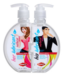 The His and Hers Couples Lube Combo Pack - 10 oz Sex Toy For Sale