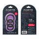 Forto F-61: 3 Piece C-ring Set 100% Silicone (1.2in,1.38in 1.57in) Black